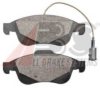 REMSA 124802 Brake Pad Set, disc brake